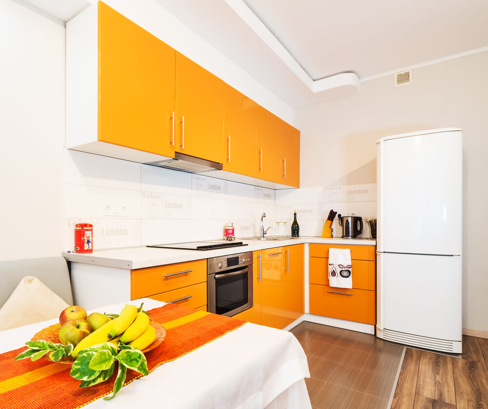 heat up your kitchen with color
